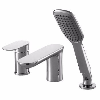 3-hole Bath & Shower Mixer with Shower