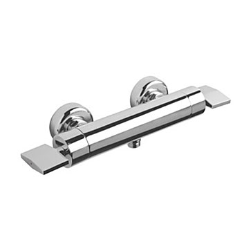 Two Handles Wall Mounted Shower Mixer